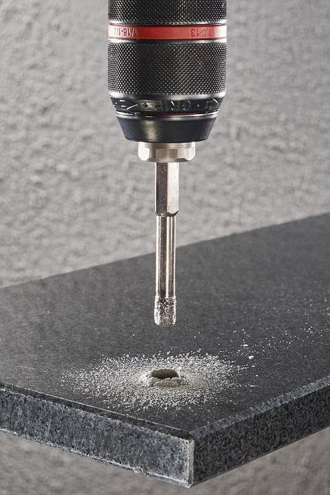 Produktbild wolfcraft 1 Diamant-Bohrer S=6-kt. ø10mm (10 mm)
