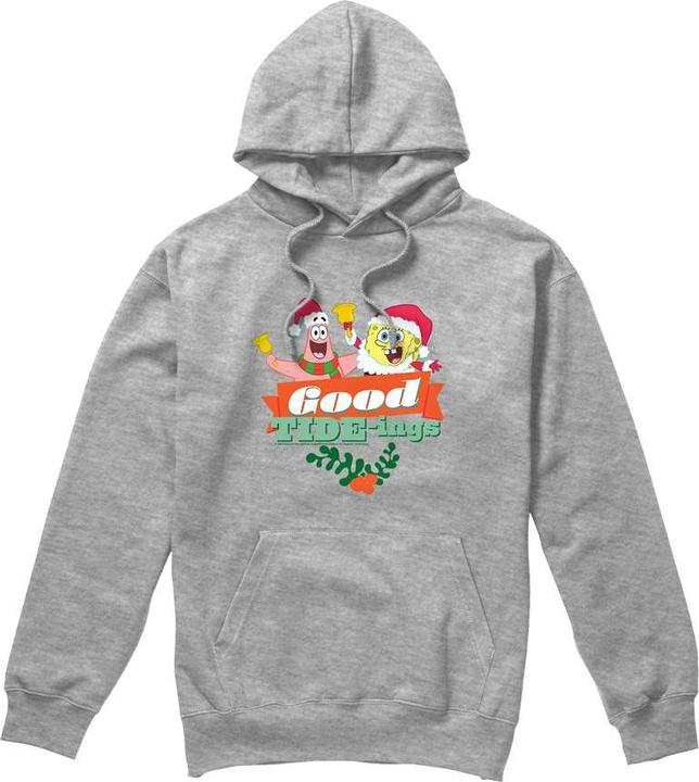Produktbild Spongebob Squarepants Good Tideings Kapuzenpullover weihnachtliches Design (M)