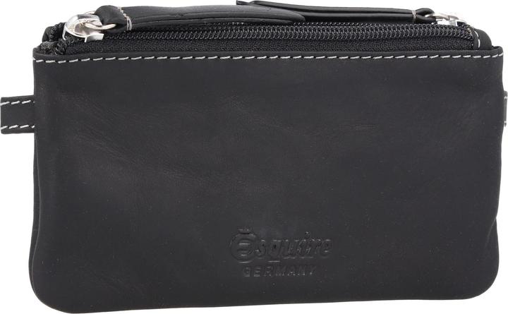 Actual product image Esquire Dallas leather key case 13.5 cm