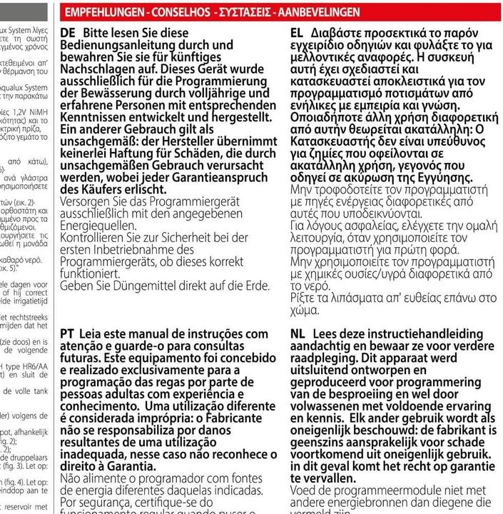 Productafbeelding Claber Aqualux Systeem (Set druppelirrigatie)