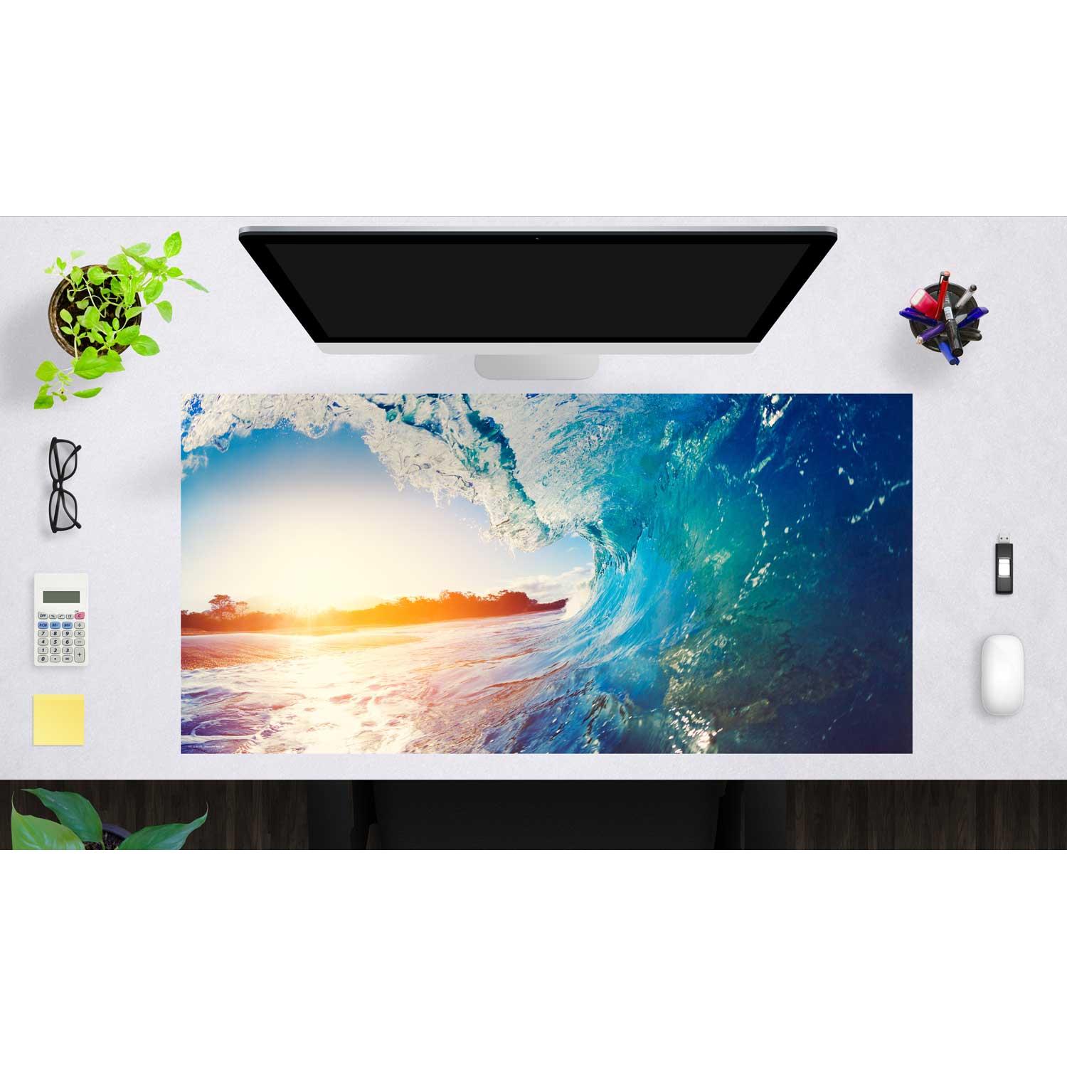 Thumbnail - CoverYourDesk, Unterlage, Schreibtischunterlage Die perfekte Welle
