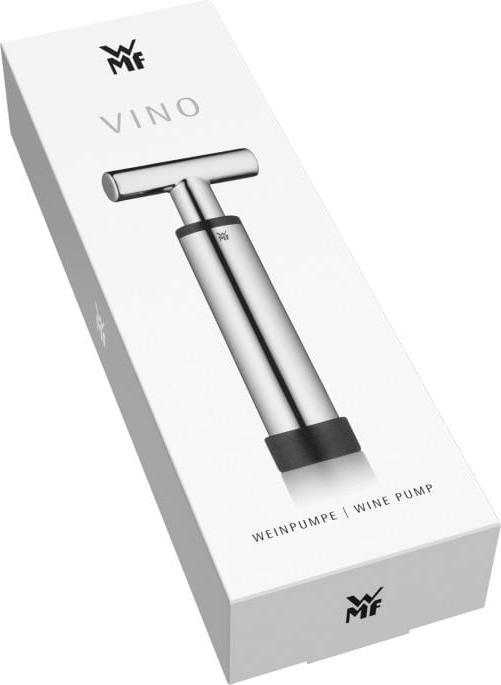 Produktbild WMF Weinpumpe mit 2 Verschlüssen Wine Saver Vakuumpumpe für Wein 15,8cm Vino (Weinpumpe)