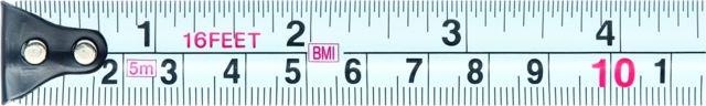 Immagine prodotto BMI Flessometro lettura in mm/pollici (Esazione, mm)