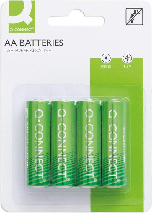 Actual product image Q-Connect Alkaline AA (4 pcs., AA, 2140 mAh)