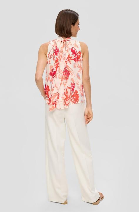 Image du produit s.Oliver Bluse Chiffonbluse mit Plisseefalten (46)