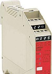 Produktbild Omron Industrial Automation Sicherheitsrelais,3PST-NO,2Kanäle,Reset