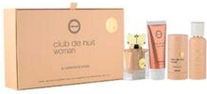 Produktbild Armaf Club De Nuit Women - EDP 30 ml + solid deodorant 75 ml + hand cream 50 ml + hair spray 55 ml (Maniküre Set)
