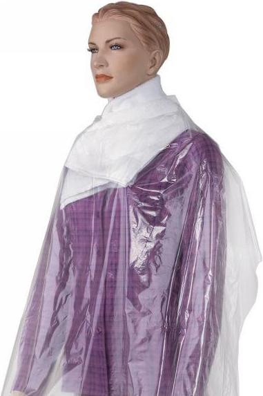 Produktbild Efalock Einmal-Frisierumhang transparent, glatt 100 x 150 cm