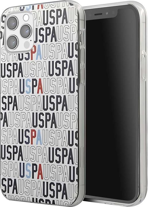 Actual product image U.S. Polo US Polo USHCP12MPCUSPA6 iPhone 12/12 Pro 6.1" balta (Apple iPhone 12, Apple iPhone 12 Pro)