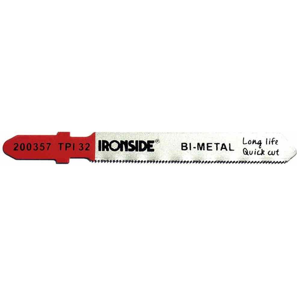 Ironside, Sägeblatt, HCS-Stichsägeblätter für Metall, 5 Stück