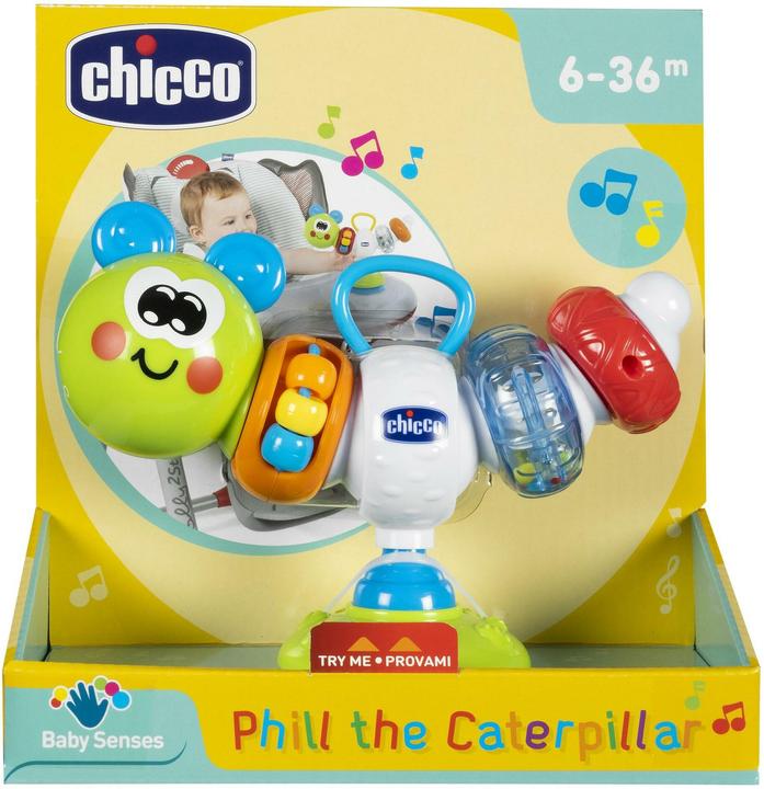 Actual product image Chicco Phill the caterpillar