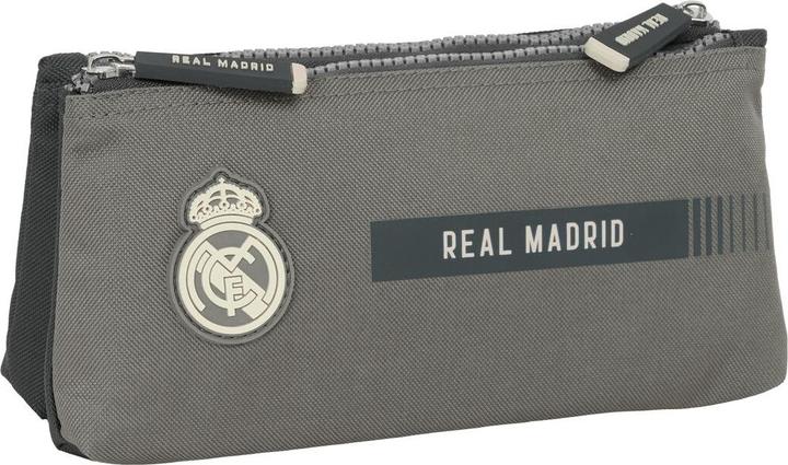 Real Madrid CF Reise-Toilettentasche Real Madrid C.F. Grau Sportlich 22 x 10 x 8 cm
