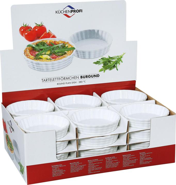Produktbild Küchenprofi Tortelettförmchen 'Burgund' (12.20 cm)
