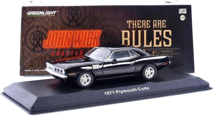 Produktbild Greenlight Collectibles Greenlight 86641 Collectible Miniature Car, Black