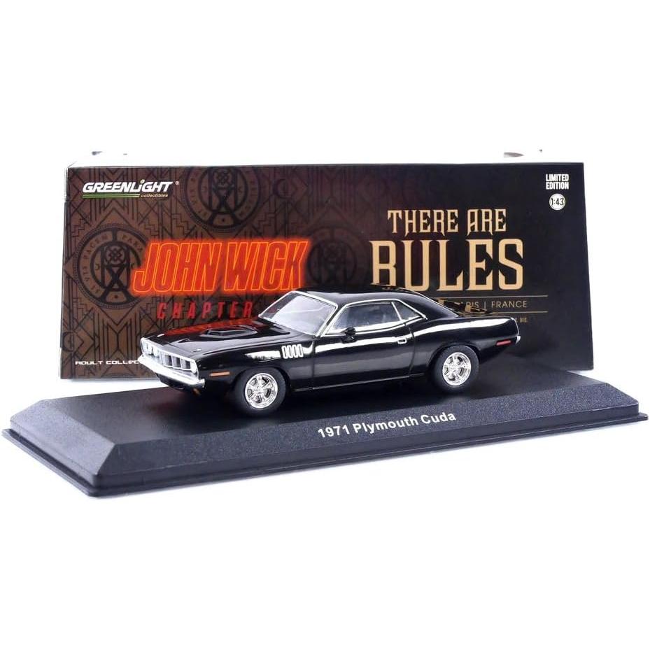 Greenlight Collectibles Greenlight 86641 Collectible Miniature Car, Black