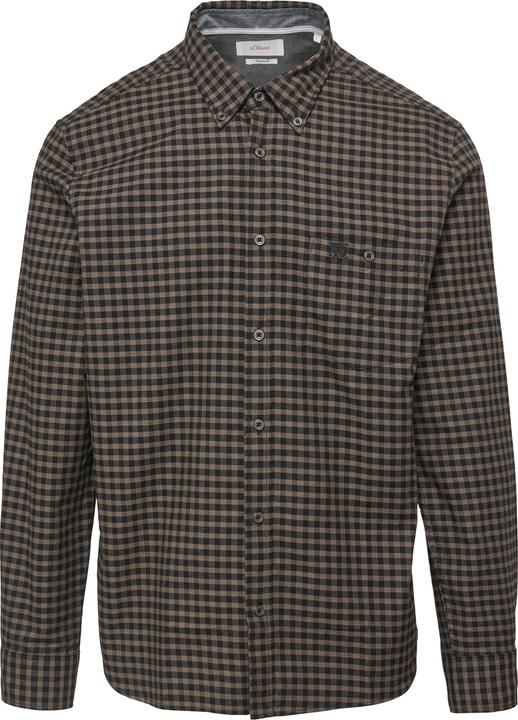 Produktbild S.Oliver Hemd Regular Fit: Kariertes Hemd mit Button-Down-Kragen (XXL)