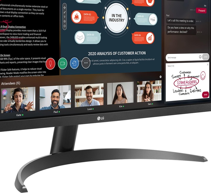 Productafbeelding LG 29WP500-B (2560 x 1080 pixels, 29")