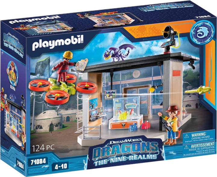 Actual product image Playmobil 71084 Dragons: The Nine Realms - Icarls Lab (71084, Playmobil Dragons)