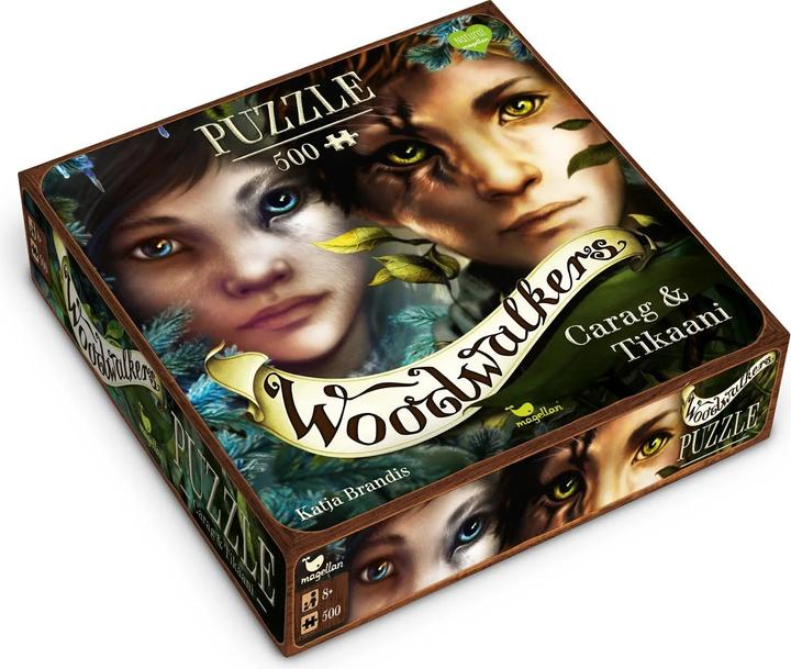 Woodwalkers - Puzzle - Carag & Tikaani (500 pieces)