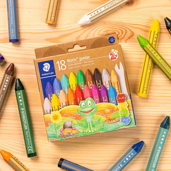 Actual product image Staedtler Noris Junior (Multicoloured, 18 x)