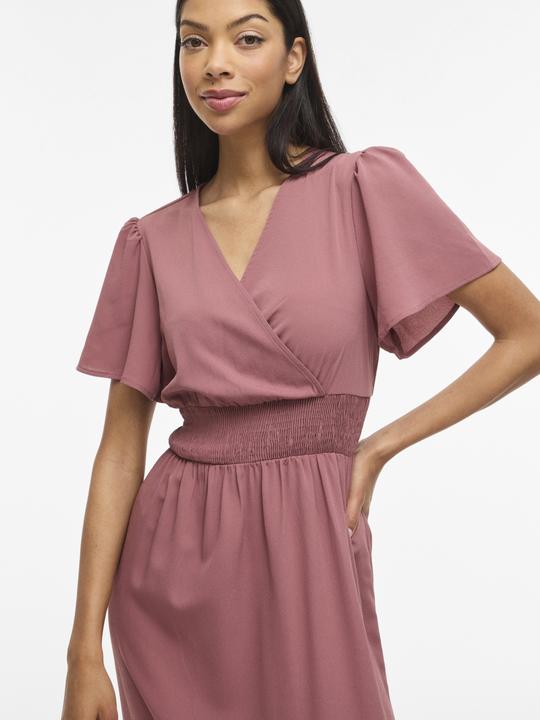 Image du produit Vila VIMATHILDE Kurzärmeliges Maxikleid (36)