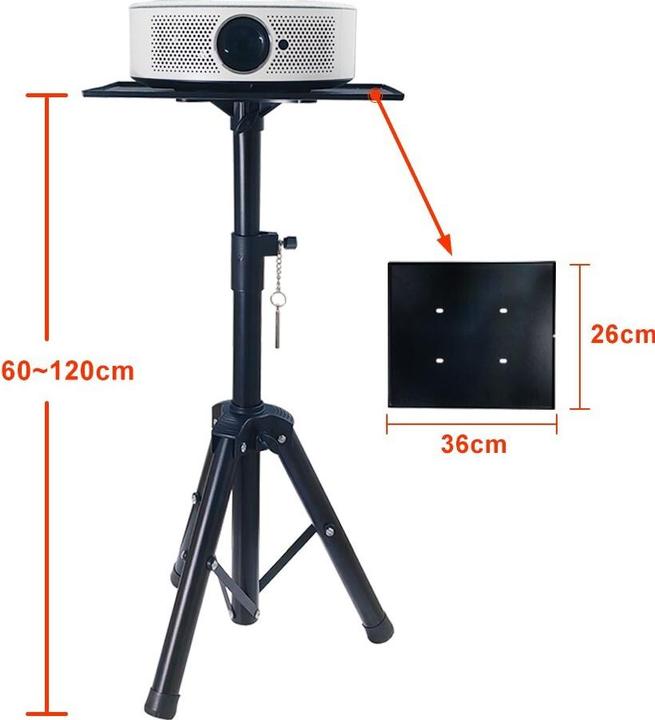 Actual product image Extralink Floor Stand Bracket PFS-001 | Stojak podłogowy na projektor | (Table, Ceiling)