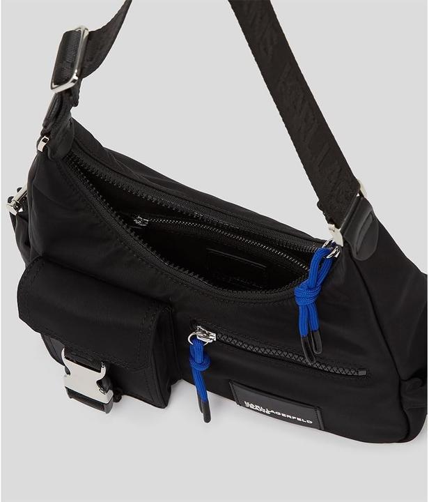 Actual product image Karl Lagerfeld Utility Nylon Shoulder Bag