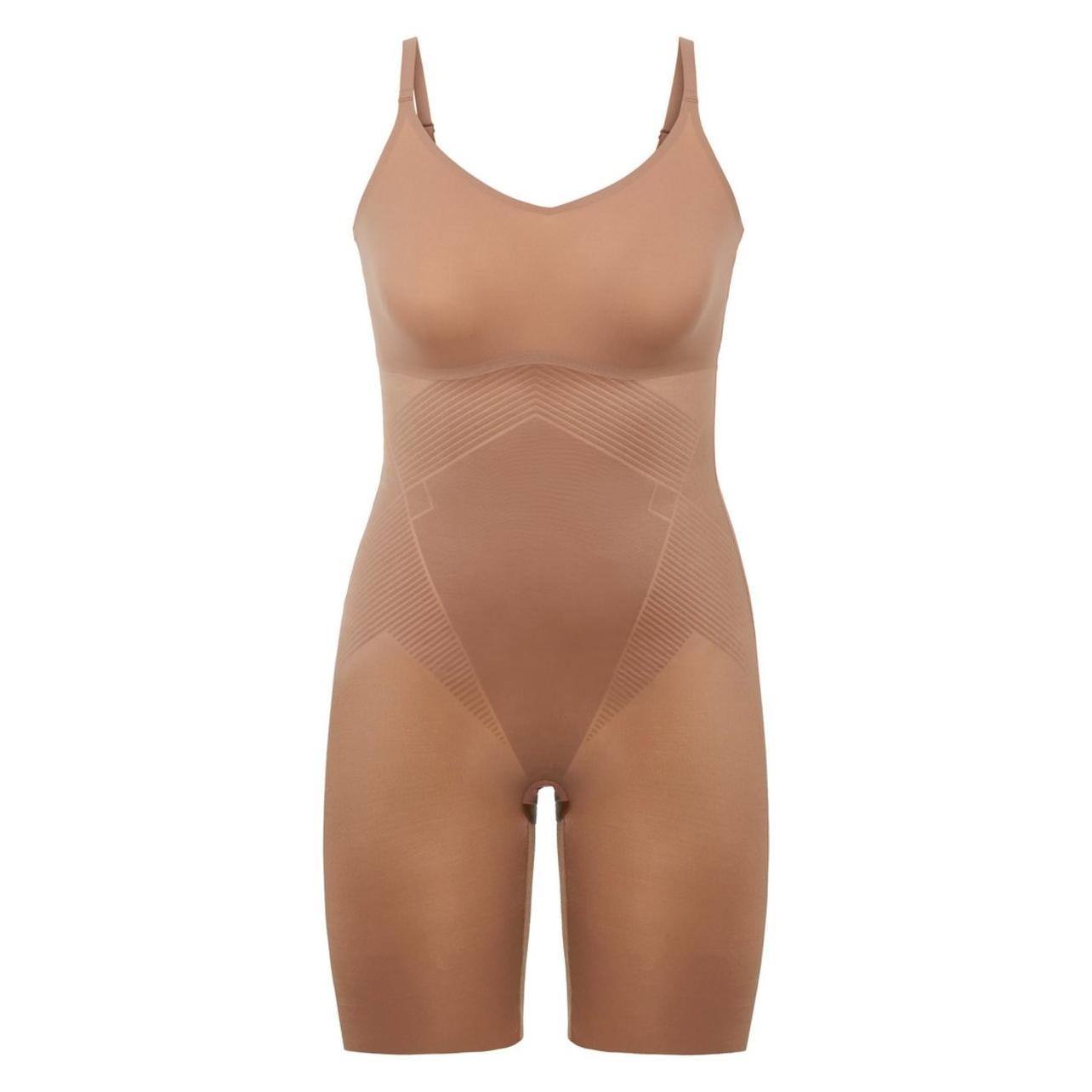 Spanx, Vrouwen, Shapewear, Thinstincts 2.0, Bruin, (Xl)