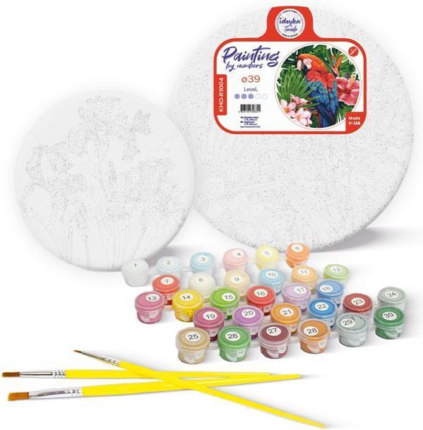 Actual product image Ideyka Malen nach Zahlen - Delphin rund 33 cm