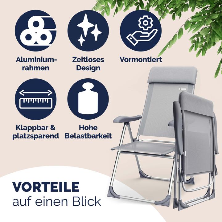 Produktbild Casaria Gartenstuhl 4er Set