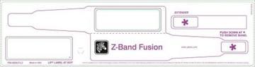 Produktbild Zebra Z-Band Fusion - Polypropylen (PP) - Klebstoff - weiss - 70 x 22 mm 1000 Stck. (5 Rolle(n) (7 cm, Weiss)