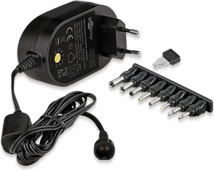 Produktbild Goobay 5 V 15 V Universal-Netzteil