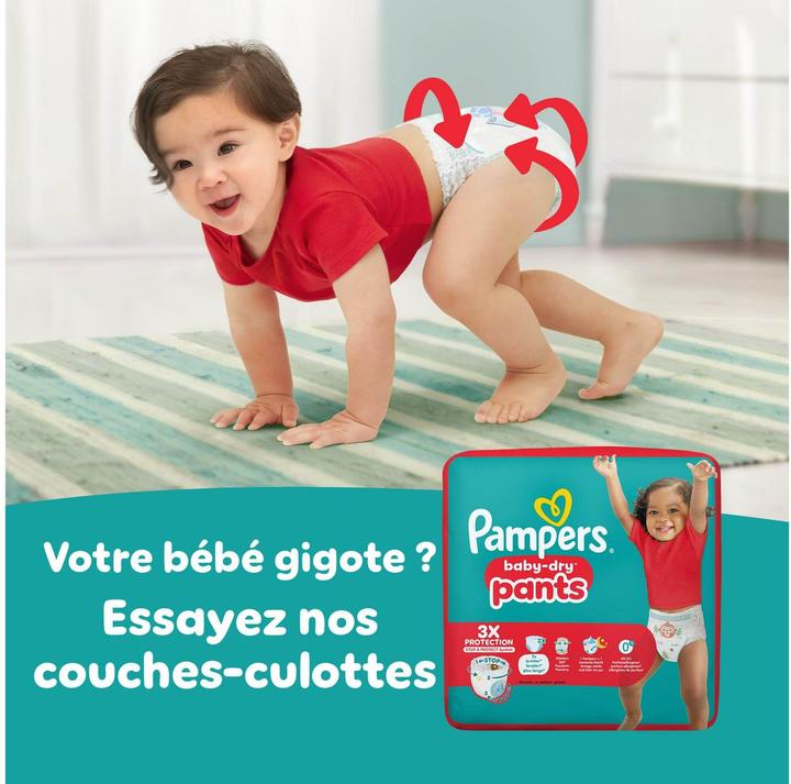 Produktbild Pampers Baby-Dry (Gr. 8, Monatsbox, 120 Stk.)