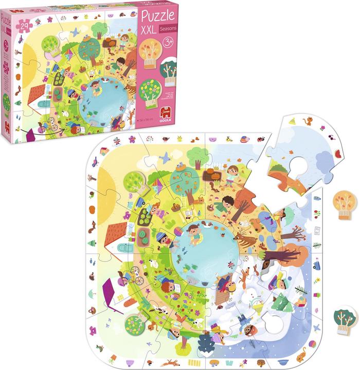 Produktbild Jumbo Puzzle XXL Seasons (30 Teile)