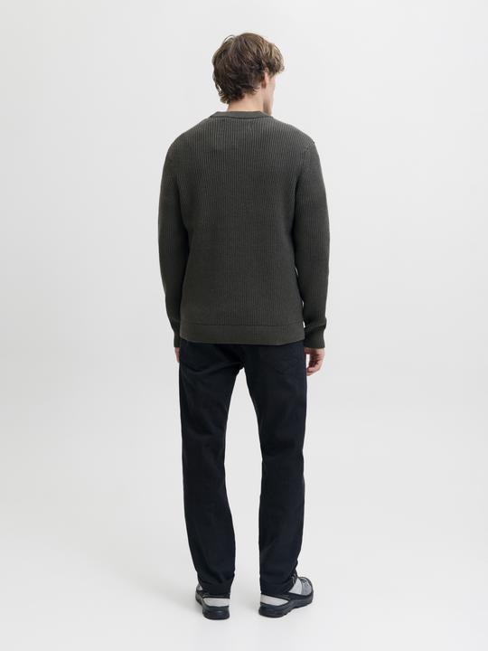 Actual product image Jack & Jones RDD Einfarbig Strickpullover Strickpullover (S)