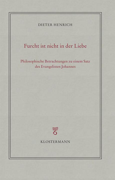 Produktbild Dieter Henrich (Deutsch, Dieter Henrich, 2022)