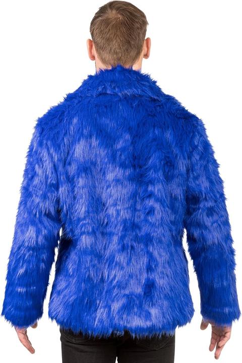Produktbild Chaks Jacke - Kunstfell: Blau (M)