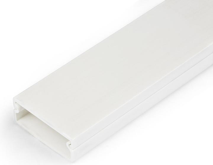 StarTech Solid Cable Management Raceway with Adhesive Tape & Cover, 1-1/4"(32mm)W x 3/8"( (100 cm)