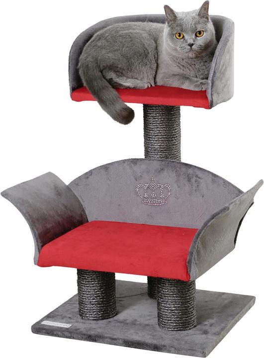 Produktbild Kerbl Lounge Deluxe (70 cm, Grau, Rot)