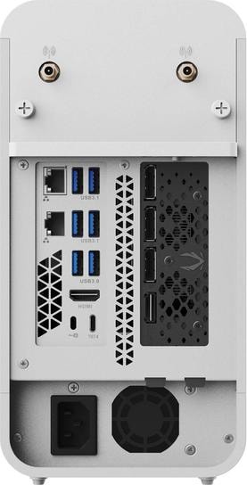 Actual product image Zotac ZBOX-Magnus ERP54060W i5 13400 RTX 4060 2 DDR5 WHITE (Intel Core i5-13400)