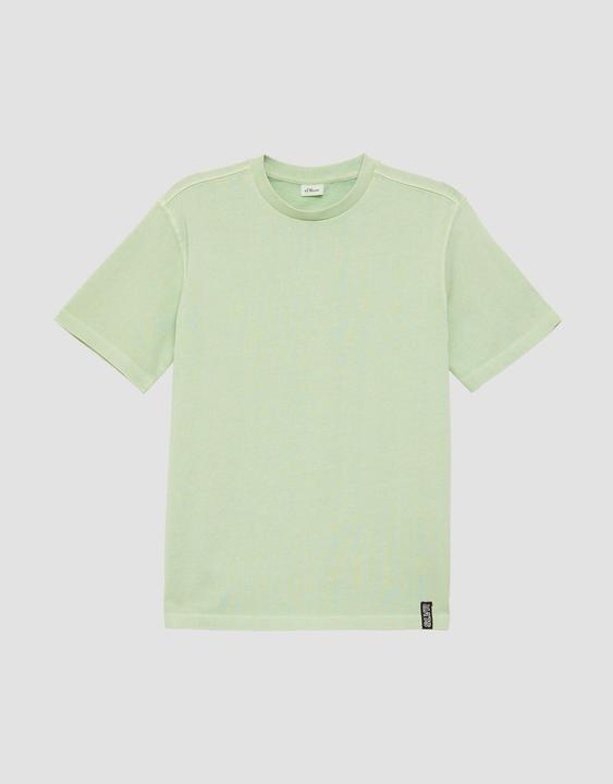 Image du produit S.Oliver T-Shirt Hochwertiges Jerseyshirt aus schwerer Baumwolle mit Garment Dye (134, 140)