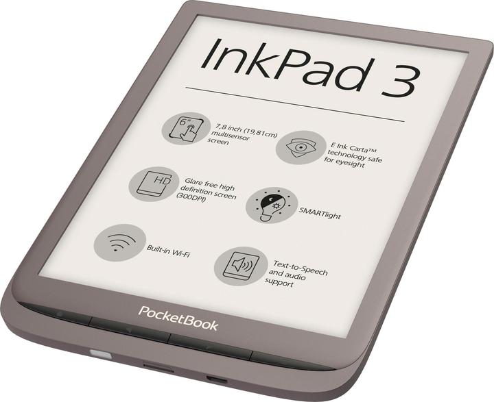 Image du produit PocketBook InkPad 3 (7.80", 8 Go, Brun foncé)