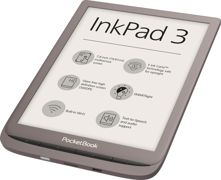 Image du produit PocketBook InkPad 3 (7.80", 8 Go, Brun foncé)