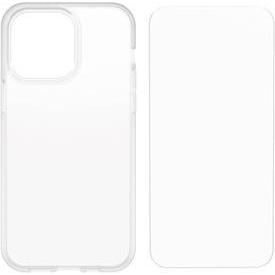 OtterBox React + Glass Bundle - Kit (Apple iPhone 14 Pro Max), Smartphone Hülle, Transparent