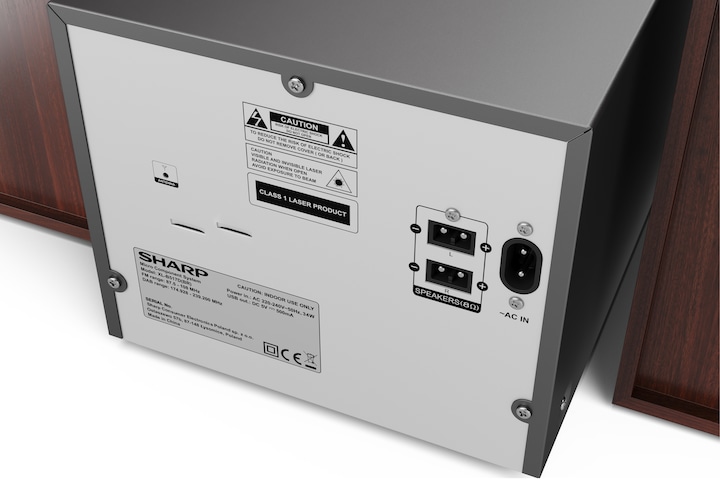 Actual product image Sharp XL-B517BR (Bluetooth, 2x 45 W)