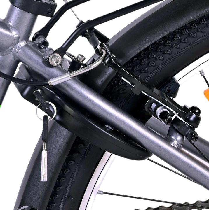 Produktbild Volare Cross Kinderfiets - Jongens - 24 inch - donker Grijs - 18 versnellingen (24")