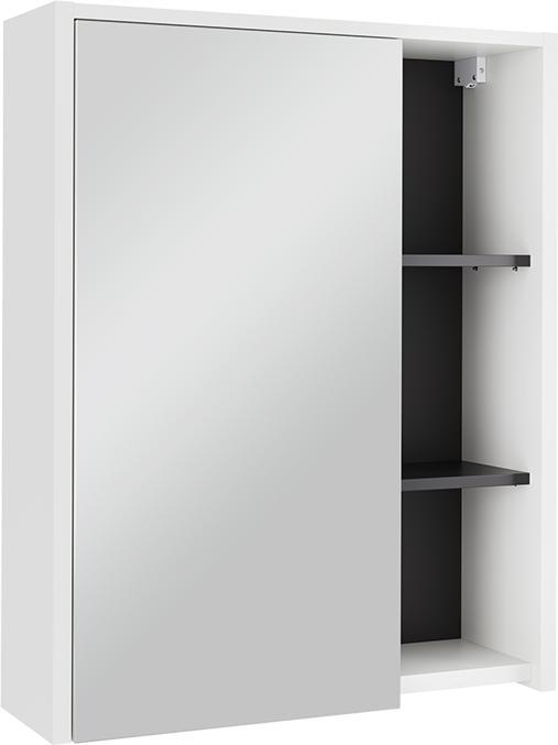 Vicco Armoire De Toilette Leopold, Anthracite, 60x59.2cm Avec étagères