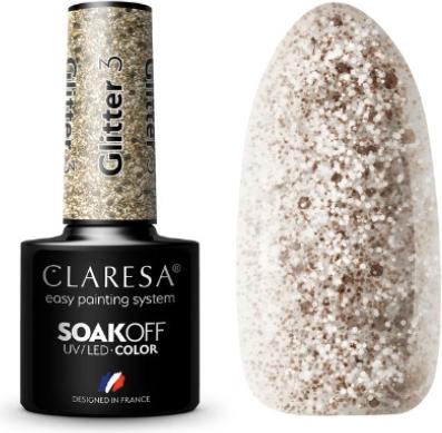 Produktbild Claresa Glitter Soak Off Hybrid Nagellack 3.5ml