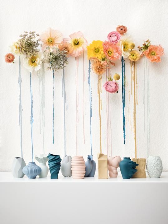 Actual product image Rosenthal Phi City Sea Salt miniature vase 10 cm (1 x)