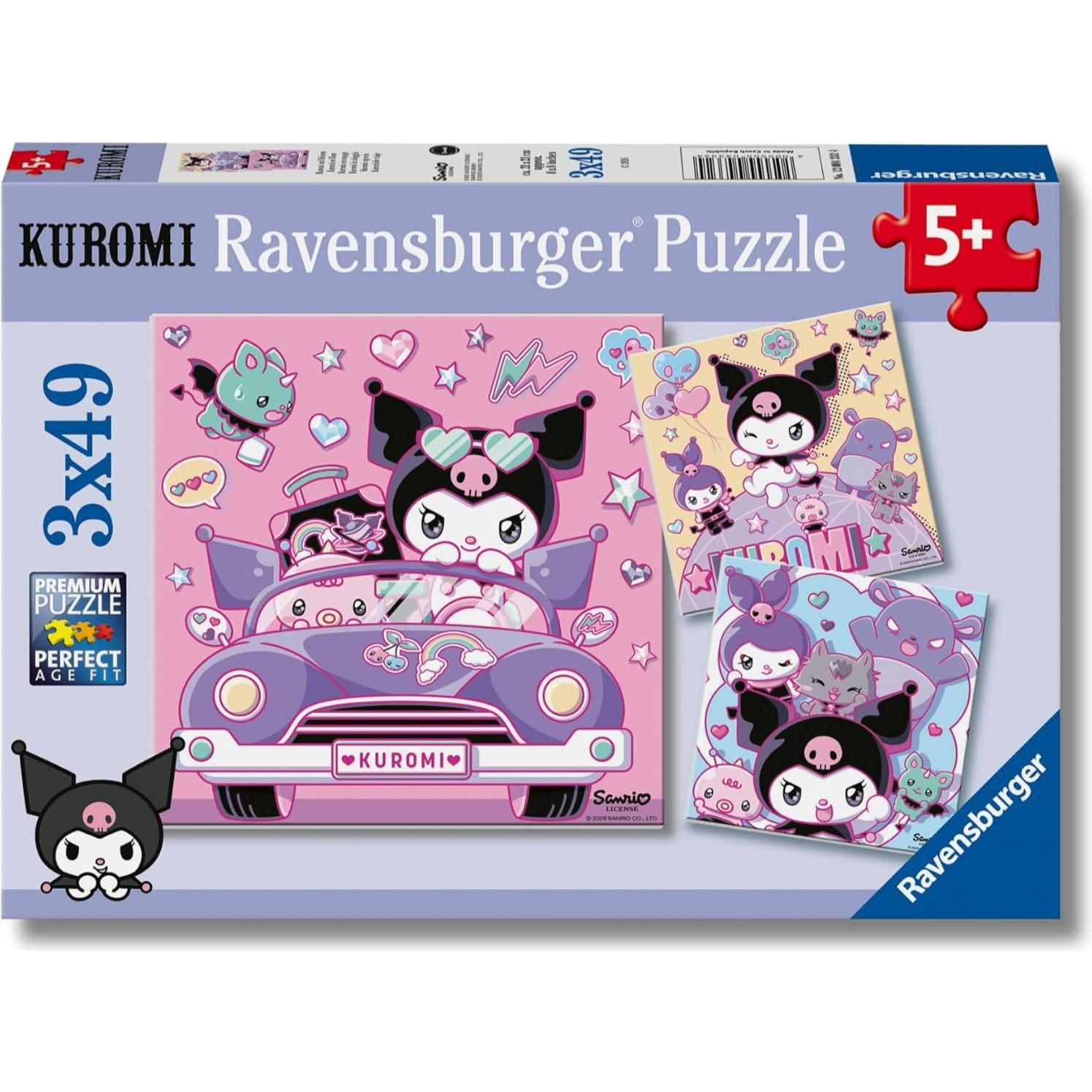 Ravensburger Kuromi 3 x 49 pc